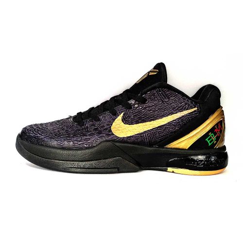 کفش بسکتبال نایک مدل Nike Zoom Kobe 6 مشکی طلایی